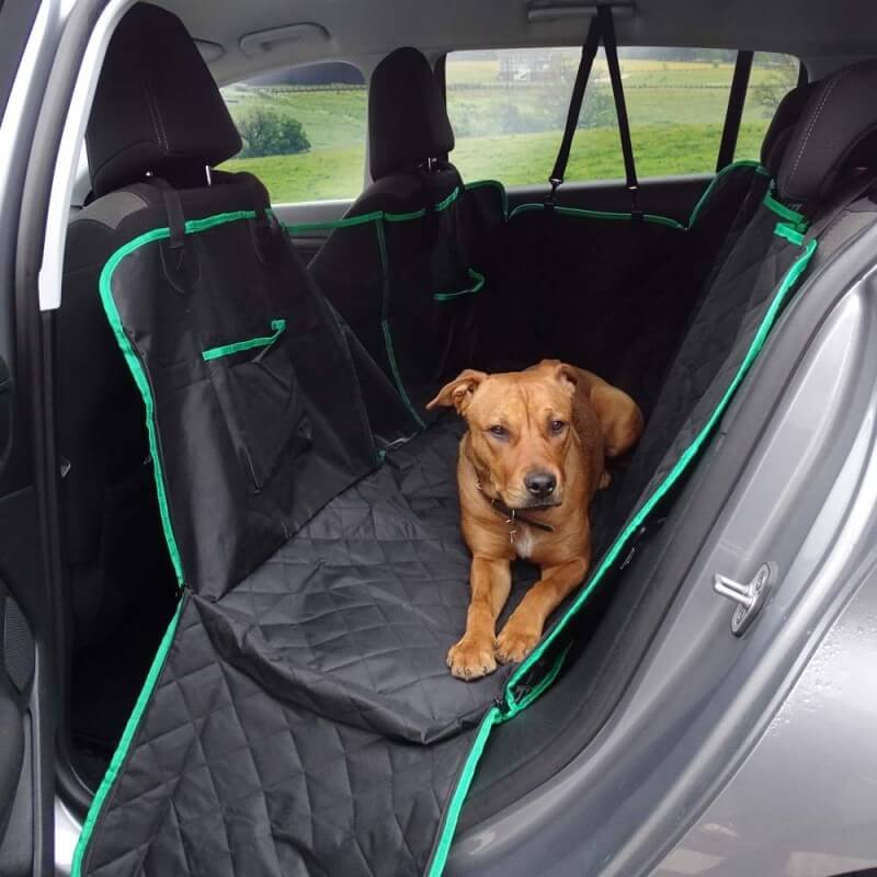 Housse de protection pour siège arrière de voiture - Couverture pour chien  