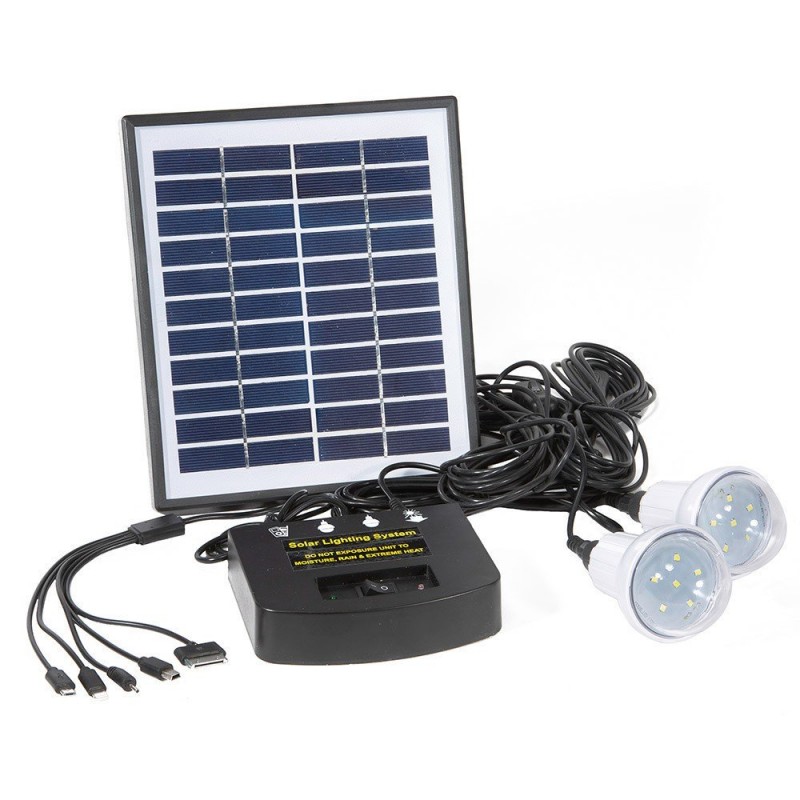Mini station d'énergie solaire avec batterie