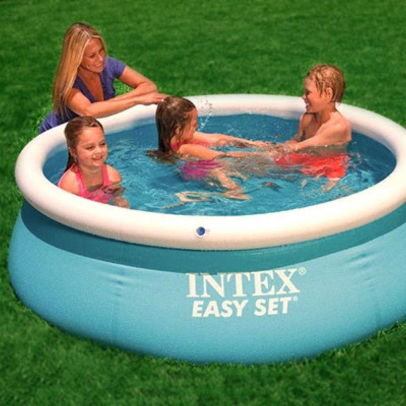 Piscine gonflable crystal INTEX 7681 Pas Cher 
