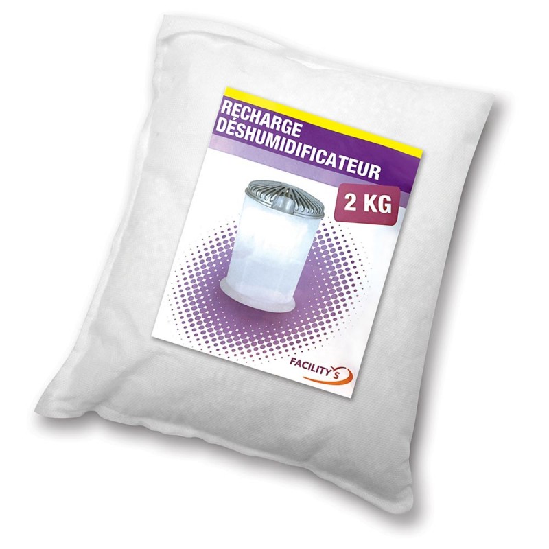 Hygiène & entretien / Recharge pour absorbeur d'humidite galet 500g*4 neutre