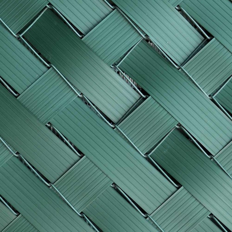 Brise vue occultant en PVC vert bronze 25x2 m - RETIF
