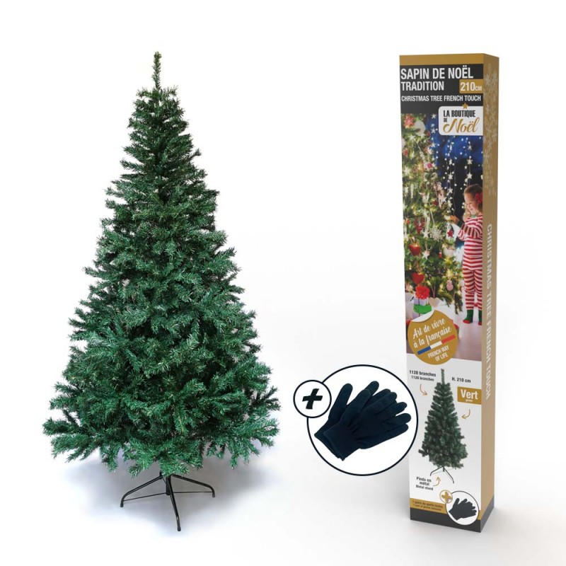 Arbre de Noël lumineux en bois à poser, ambiance fêtes de fin d'année, 30cm