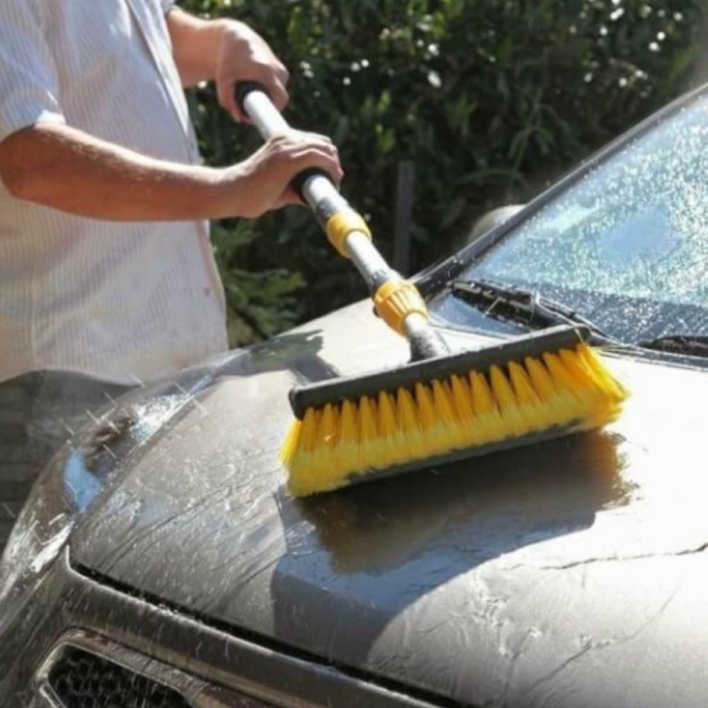 Brosse de lavage télescopique professionnelle Tonova® - Brosse de nettoyage  de voiture
