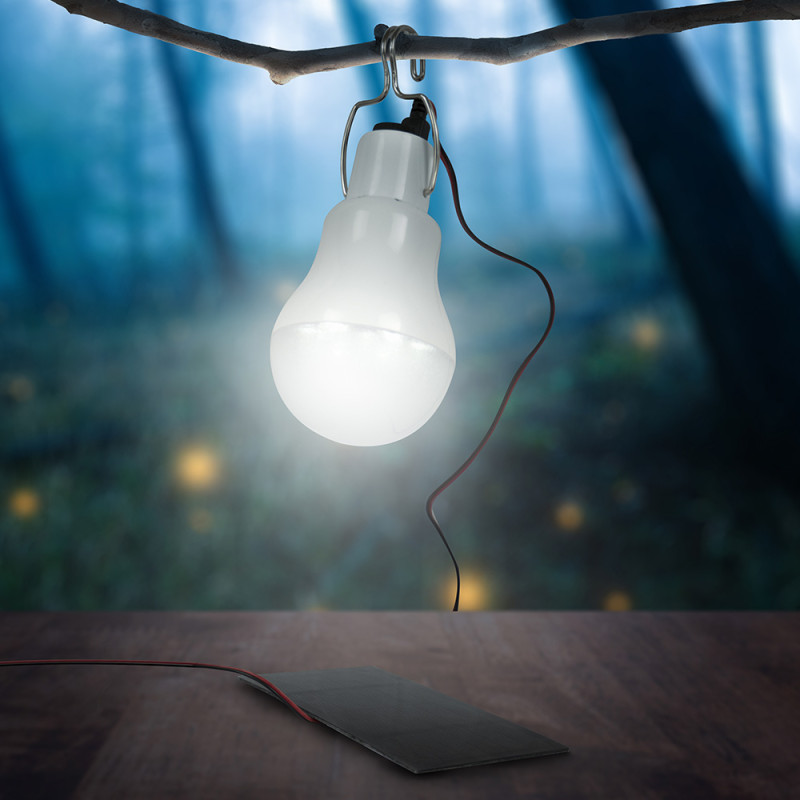 Ampoule LED Rechargeable Solaire 12W – Aventure et Découvertes®