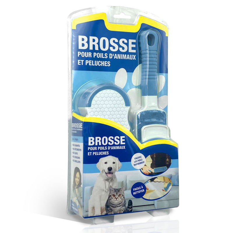 Hillylolly Brosse Anti Poils Animaux Chat Chien, Brosse pour