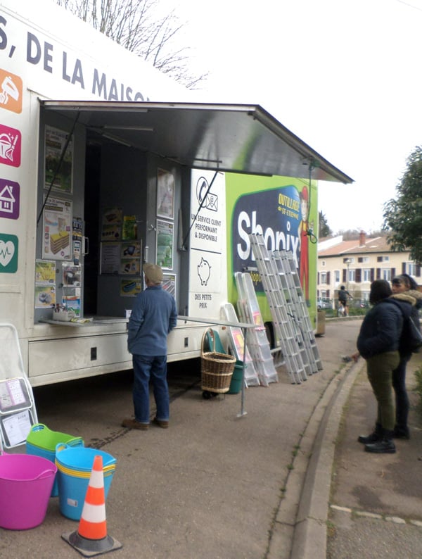 Arrêt des passages camions Shopix